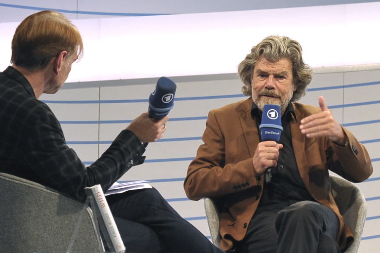 Reinhold Messner - Buchmesse Frankfurt 2017 - Foto: Stefan Oldenburg - Reportage